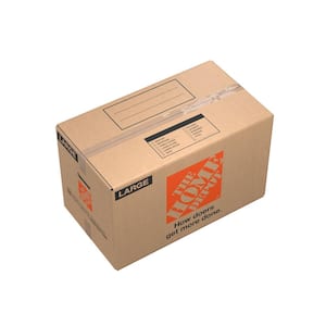 27 in. L x 15 in. W x 16 in. D Large Moving Box with Handles (10-Pack)