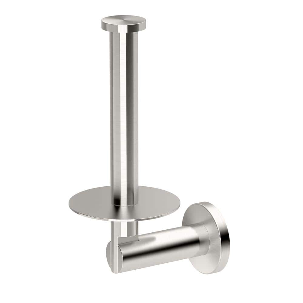 UPC 011296469808 product image for Channel Single Post Toilet Paper Holder in Satin Nickel | upcitemdb.com