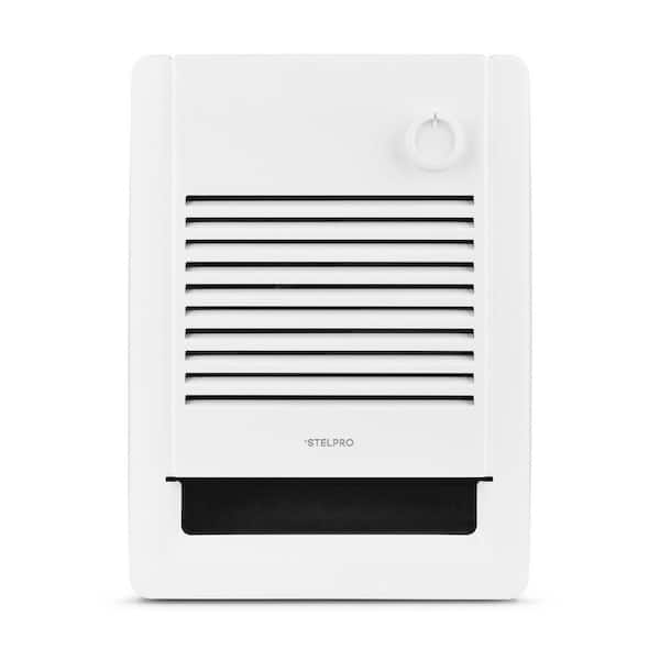 120-Volt 1000-Watt Electric Wall Fan Heater with Built-In Mechanical Thermostat