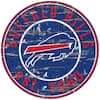 Adventure Furniture 24 NFL Buffalo Bills Round Distressed Sign N0659-BUF -  The Home Depot