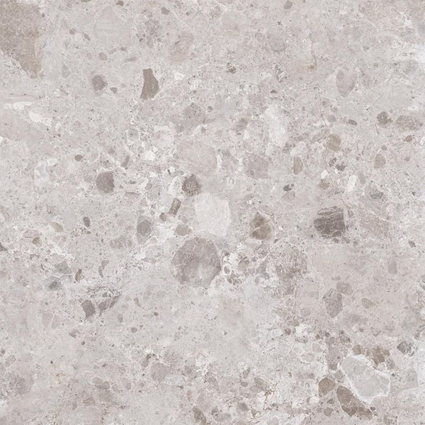Splendor 48 in. x 48 in. Matte Petra Gray Porcelain Square Veining Large Format Tile (15.5 sq ft/case)-1 Pack
