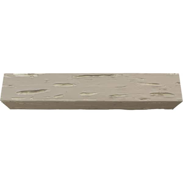 Ekena Millwork Endurathane 6 in. H x 8 in. W x 12 ft. L Pecky Cypress Cashmere Faux Wood Beam BMPC2C0080X060X144CA Ekena Millwork Endurathane 6 in. H x 8 in. W x 12 ft. L Pecky Cypress Cashmere Faux Wood Beam BMPC2C0080X060X144CA