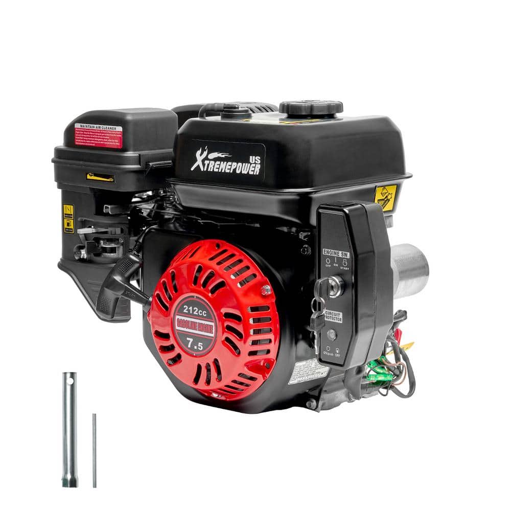 7.5 HP 212CC OHV EPA Electric Start Horizontal Shaft Gas Engine price history on PriceWatchPro