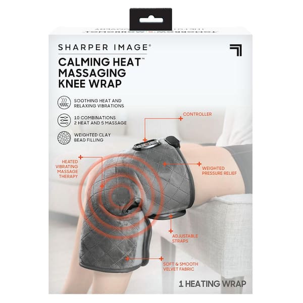Generic Heated Vibration Knee Massager Brace Wrap