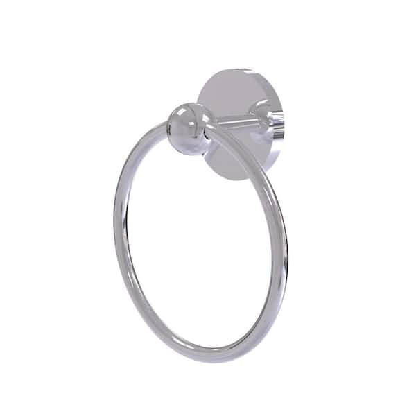 Allied Brass Skyline Collection Towel Ring in Polished Chrome