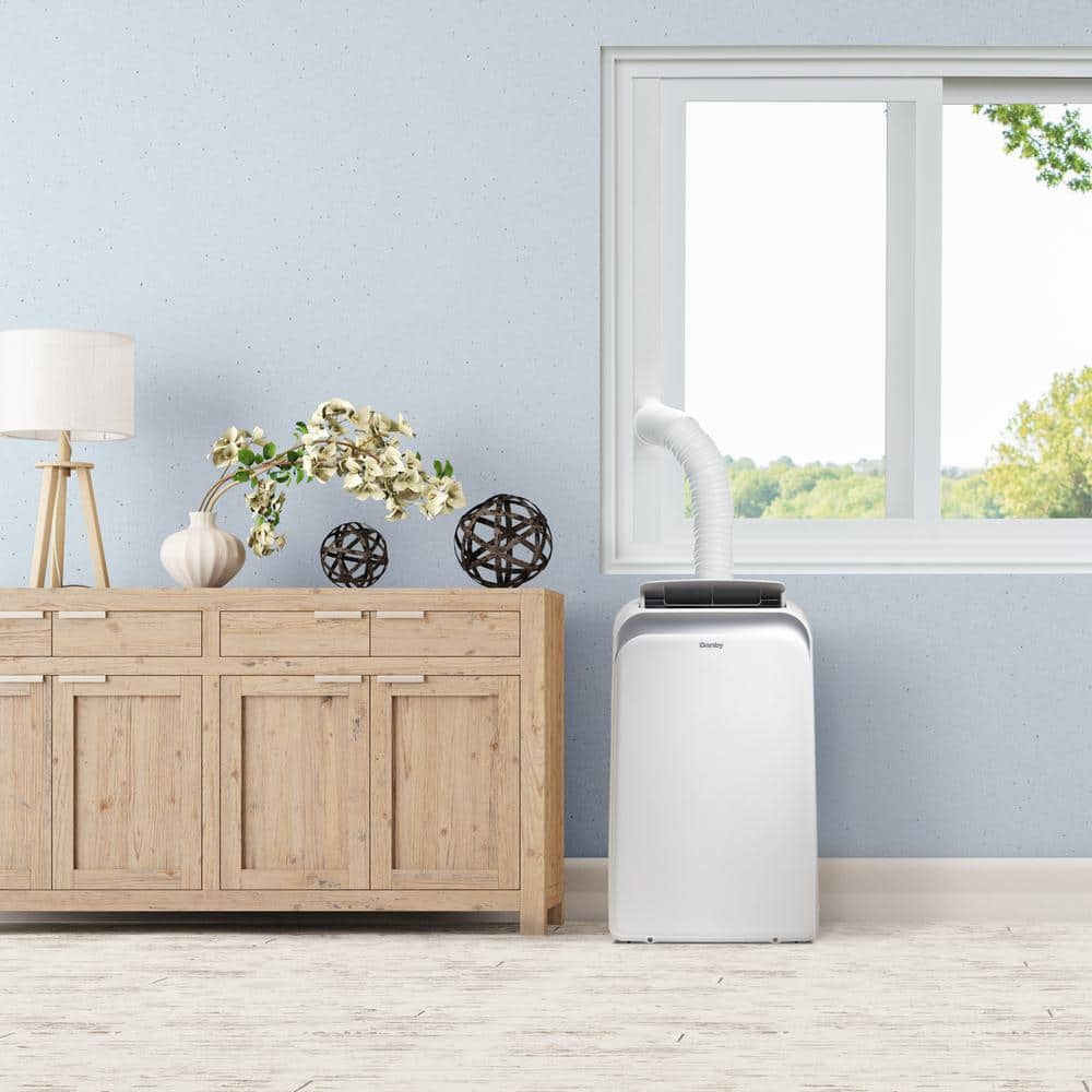 Danby 10,000 BTU White Portable Air Conditioner with Remote