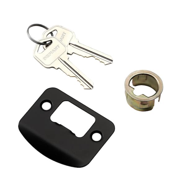 Defiant - Freedom Aged Bronze Keyed Entry Door Lever
