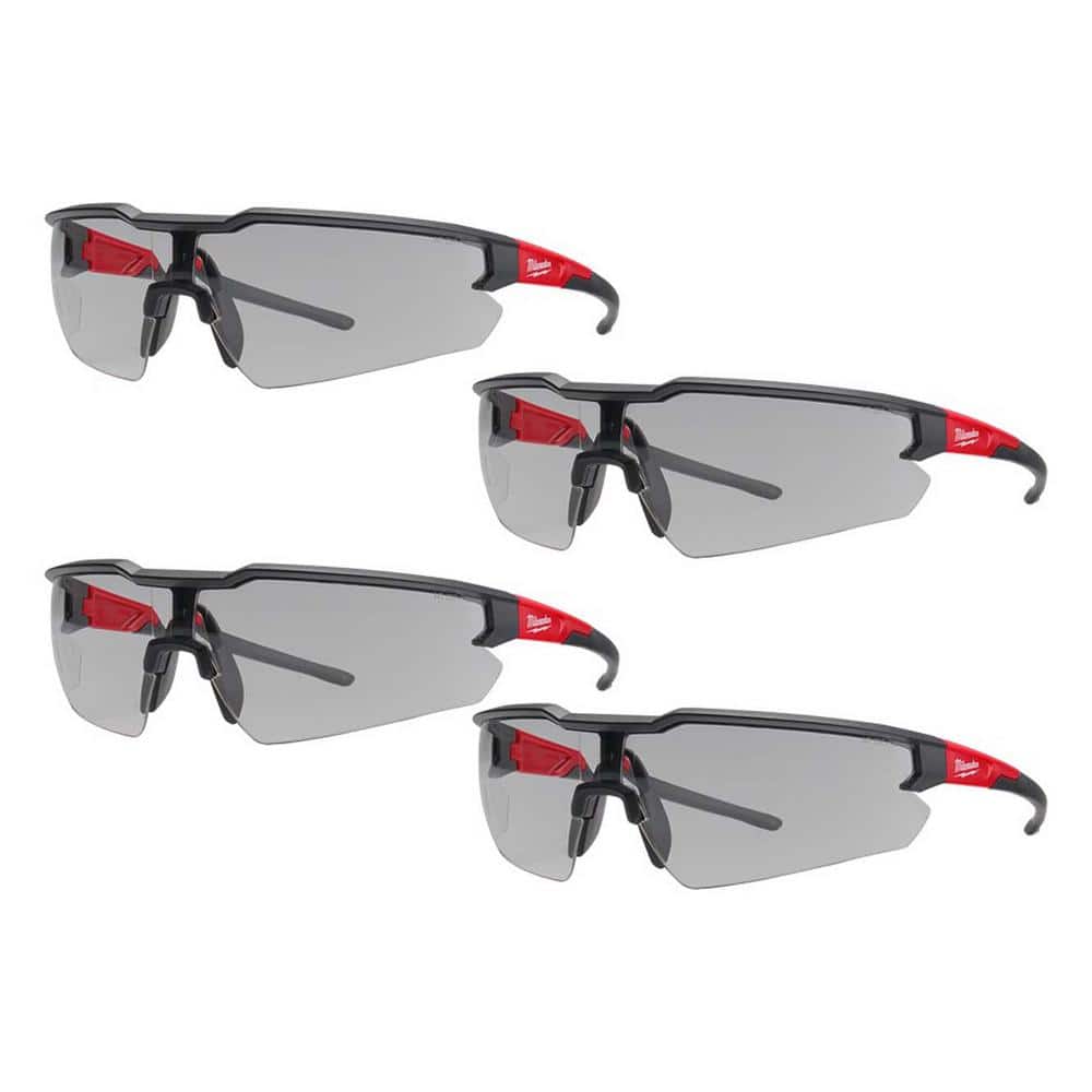 Safety Glasses with Gray Anti-Scratch Lenses (4-Pack) price history on PriceWatchPro