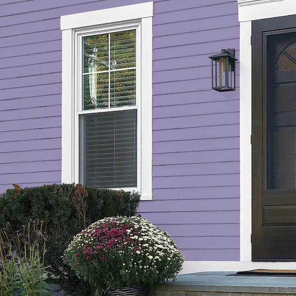 Glidden Premium 5 gal. PPG1175-5 French Violet Flat/Matte Exterior