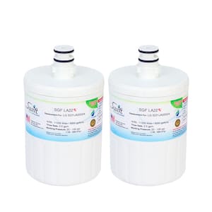 Replacement Water Filter for LG 5231JA2002A (2-Pack)