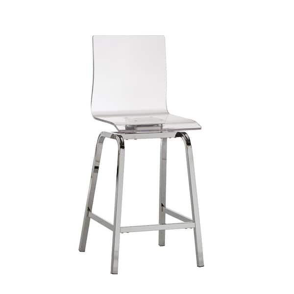 Acrylic swivel 2024 counter stools