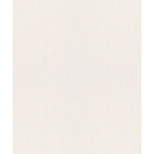 Unbranded Straw Stripe Effect Grey-Pink Matte Finish Vinyl on Non-Woven Non-Pasted Wallpaper Roll