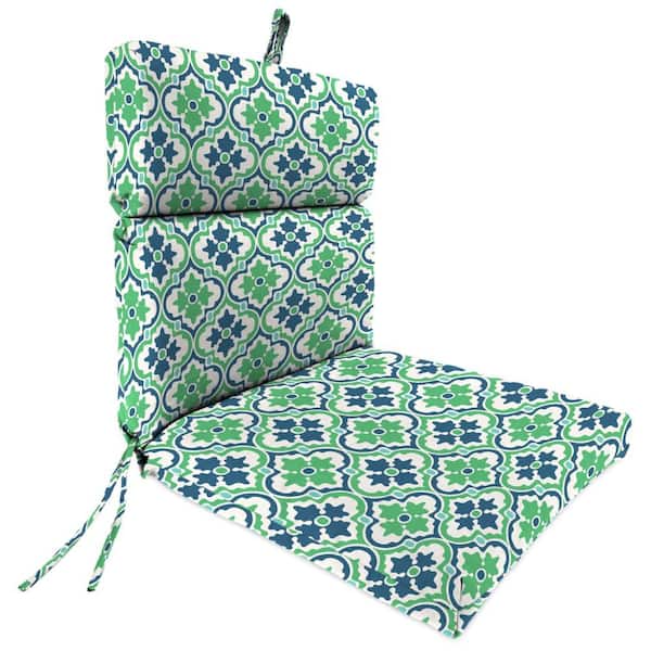 Jordan Manufacturing 44 in. L x 22 in. W x 4 in. T Outdoor Chair Cushion in Vesey Sea Mist