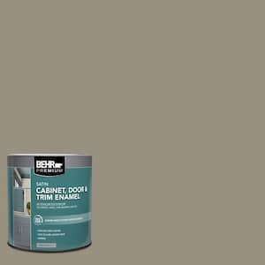 1 qt. #N320-5 Gray Squirrel Satin Enamel Interior/Exterior Cabinet, Door & Trim Paint