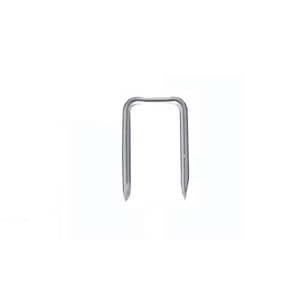 Briscon 9/16 in. Zinc Plated Metal Staple - Silver (15-Pack)