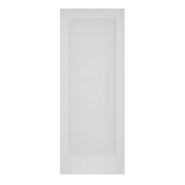 CODEL DOORS Ovolo Bead 26 in. x 80 in. 1-Panel Solid Wood Core White ...