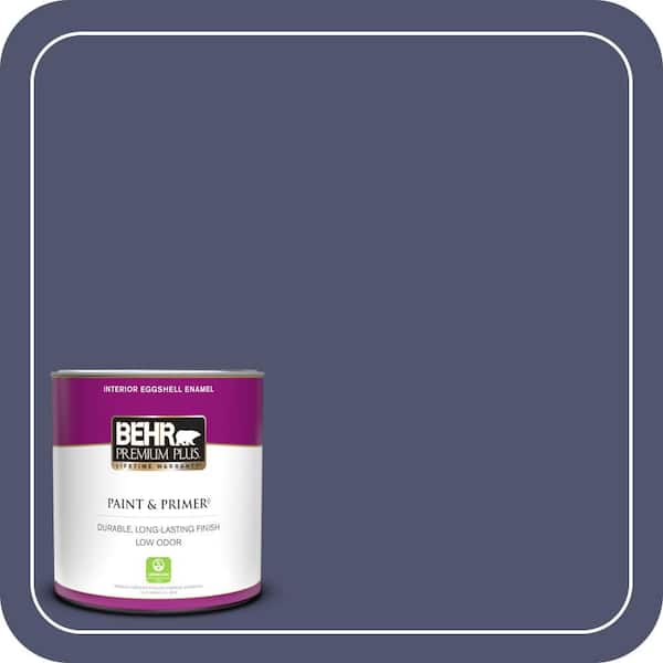BEHR PREMIUM PLUS 1 qt. #S540-7 Bossa Nova Eggshell Enamel Low Odor Interior Paint & Primer