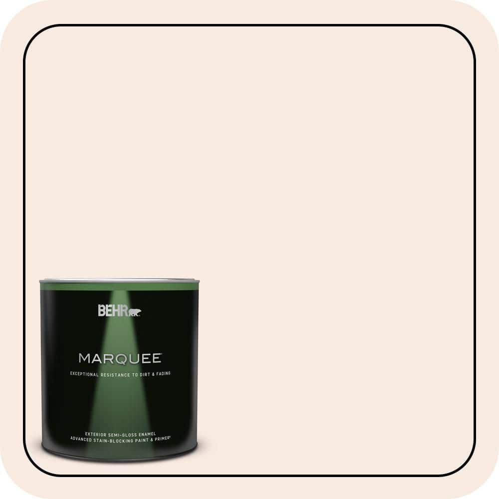 1 qt. #210E-1 Bella Pink Semi-Gloss Enamel Exterior Paint & Primer price history on PriceWatchPro