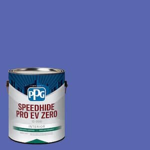 Speedhide Pro EV Zero 1 gal. PPG1246-7 Blue Calico Semi-Gloss Interior Paint