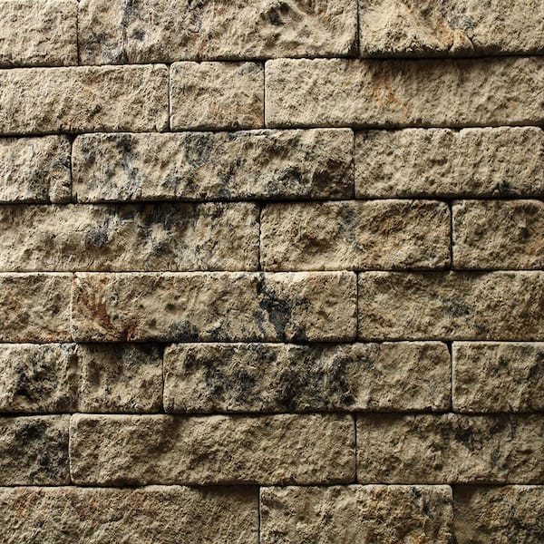 District View Afternoon Vale Fire Rated Random Width Flat Faux Stone Veneer Siding (14.25 sq. ft. Per Box)