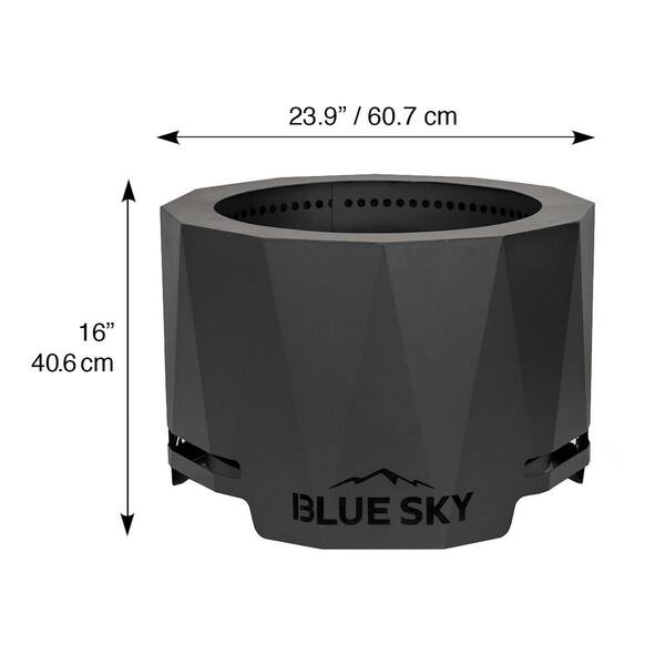 blue sky outdoor living peak patio smokeless fire pit