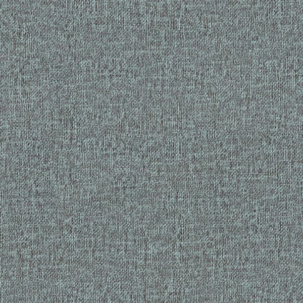 Blue Plus Gray Flax Pre-Pasted Strippable Wallpaper, Vinyl Peel and Stick Wallpaper Roll (2-Rolls/Covers 25.83 sq. ft.)