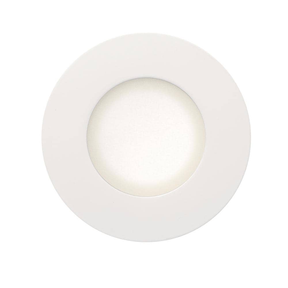 4-Inch White Ultra-Thin Dimmable LED Recessed Light