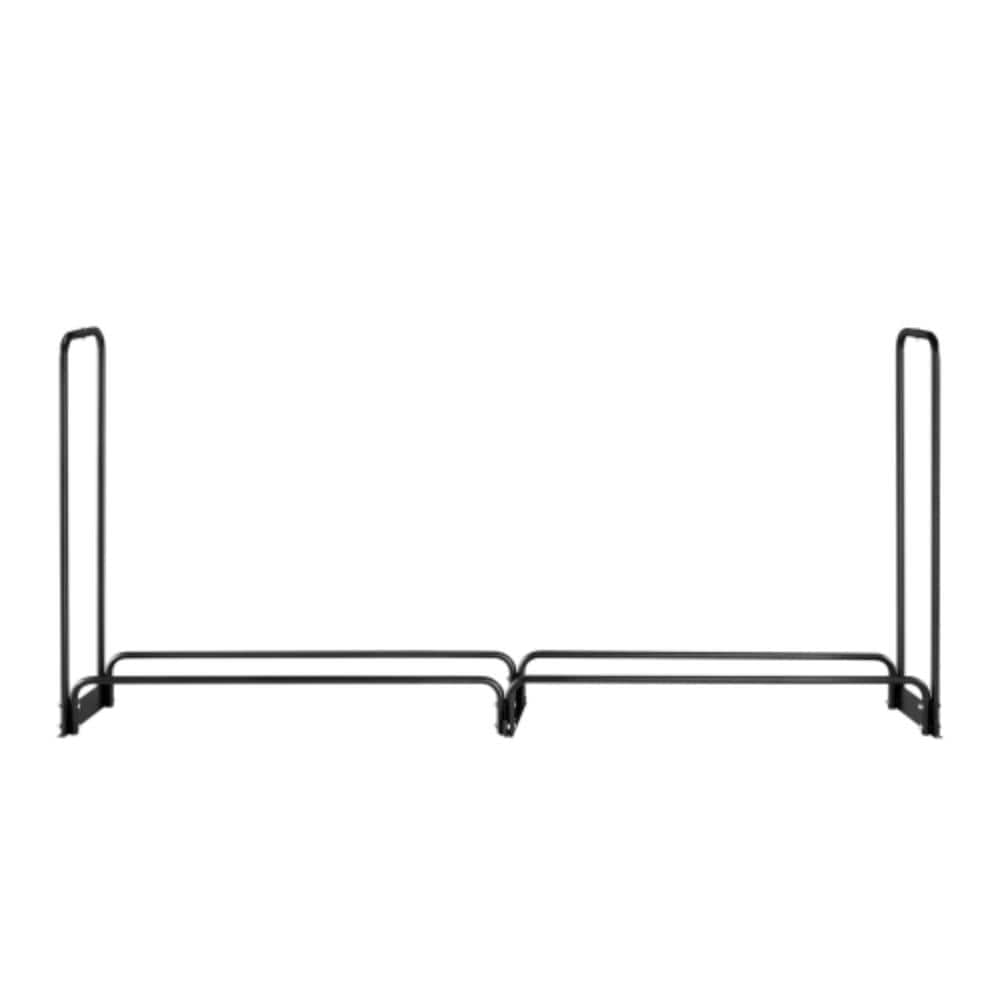 Nivexridge 8.4 ft. Heavy-Duty Steel Outdoor Firewood Rack with 600D ...