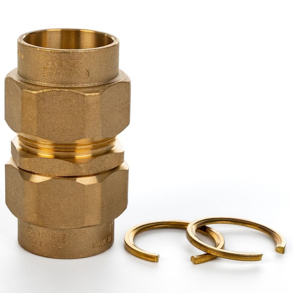 3/4 in. CSST x 3/4 in. CSST Brass Union