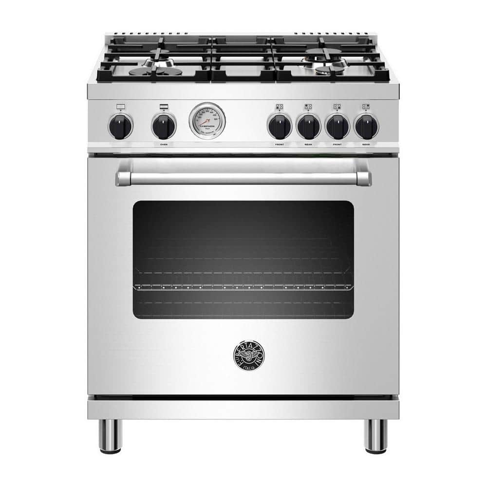Bertazzoni Master Series 30" 4.7 cu. Ft. LP Range with 4 Burners and