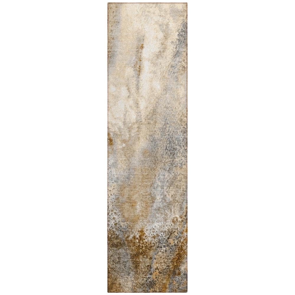 Chantille ACN505 Brown 2 ft. 3 in. x 7 ft. 6 in. Machine Washable Indoor/Ou