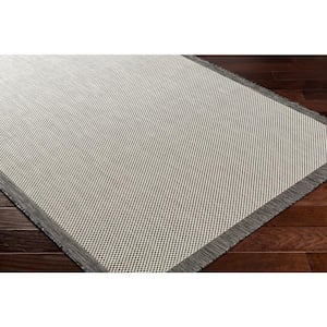 Ravello Gray Doormat 2 ft. x 3 ft. Indoor/Outdoor Area Rug