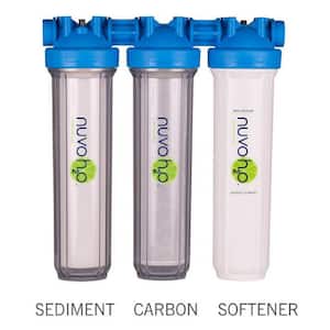 Manor Trio Water Whole House Water Softener Plus Carbon and Iron Filtration System