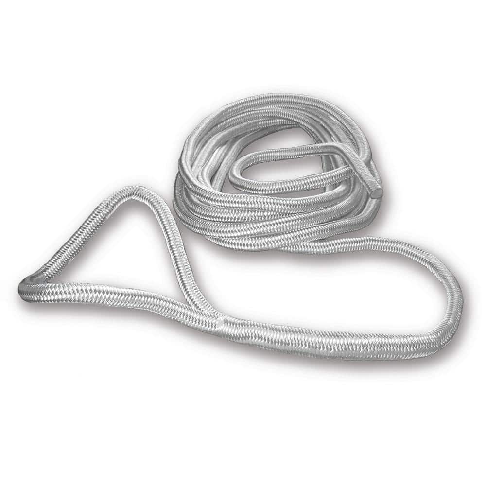 3/8 in. x 15 ft. Double Braided Pre-Spliced Dock Line, White price history on PriceWatchPro
