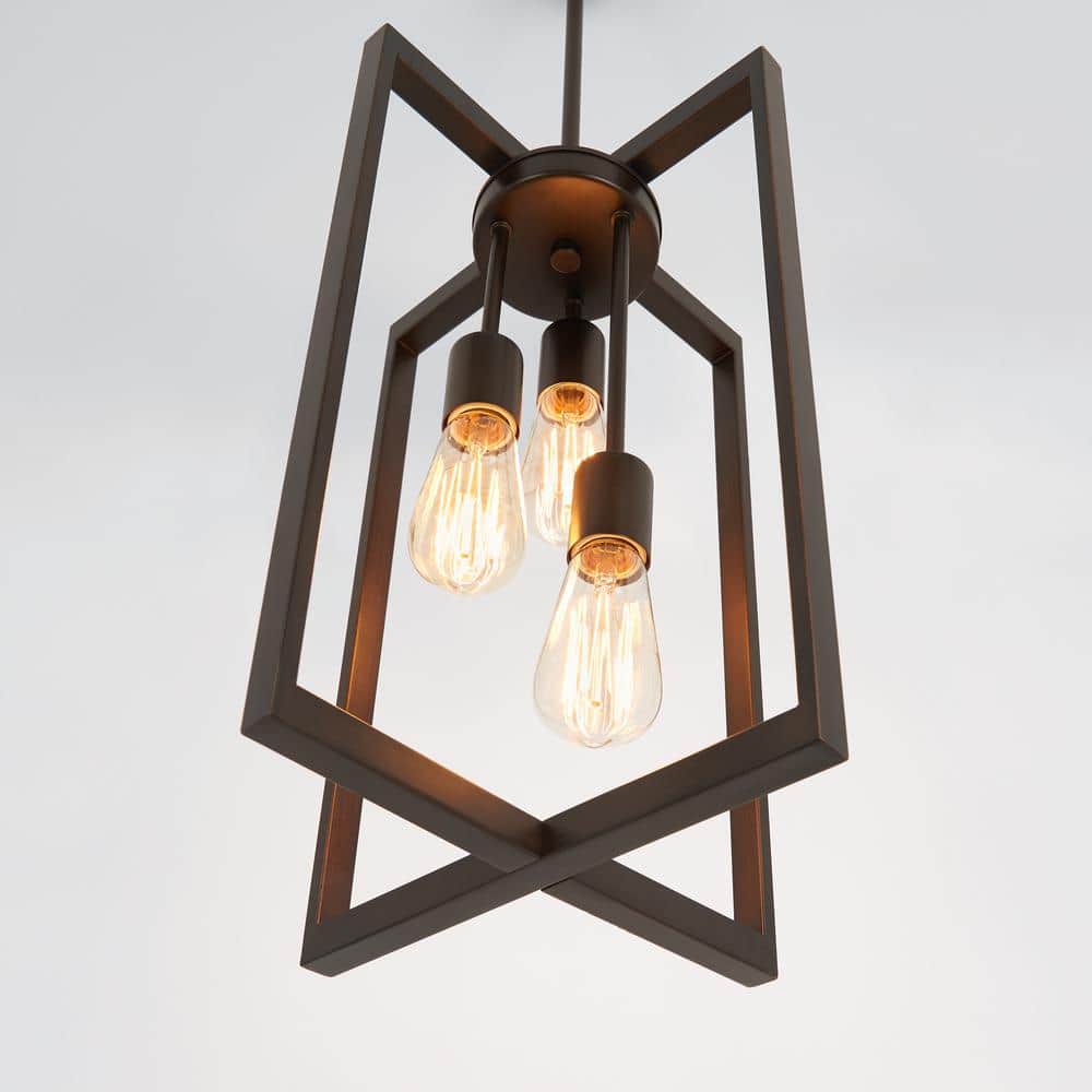 Classic Bronze Sputnik Chandelier with Incandescent Ambience