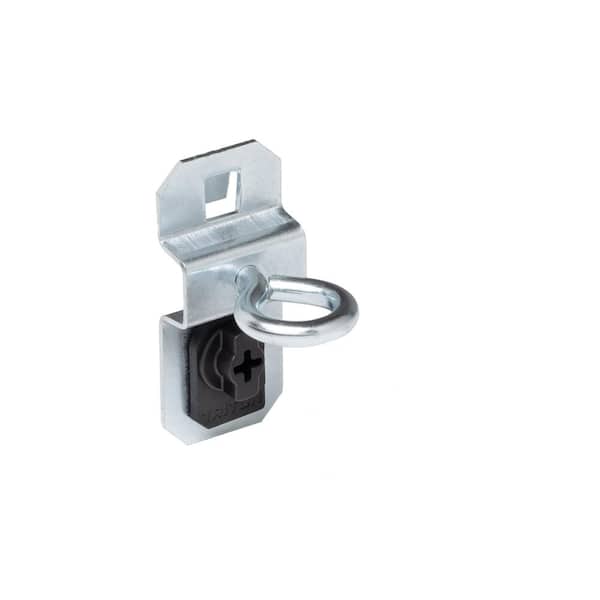 1-1/8 in. Single Ring 1/2 in. I.D. Zinc Plated Steel Tool Holder for LocBoard (5-Pack)