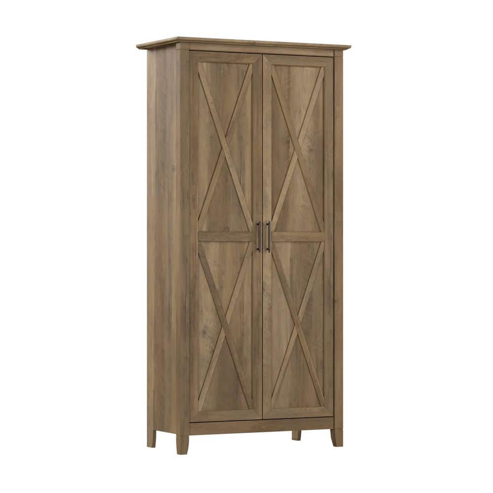 Bush Furniture Key West Reclaimed Pine 65.98 in. Accent Storage