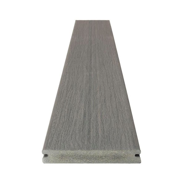 Deckorators Vista 1 in. x 5-1/2 in. x 12 in. Driftwood Gray