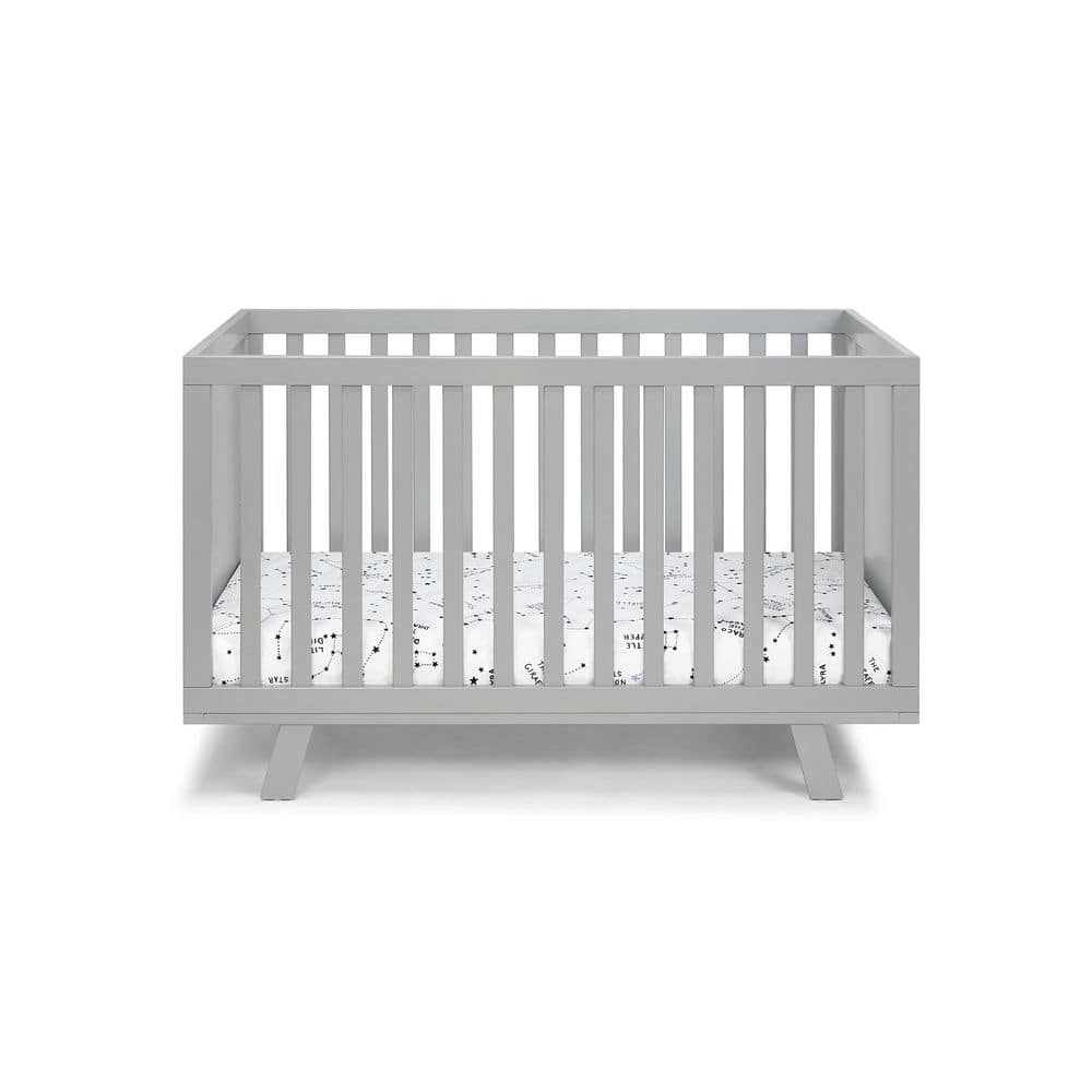 Grey 3 outlet in 1 crib