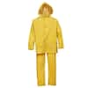 Cordova StormFront Men's 4XL Yellow Detachable Hood 3-Piece Rain Suit RS353Y4XL