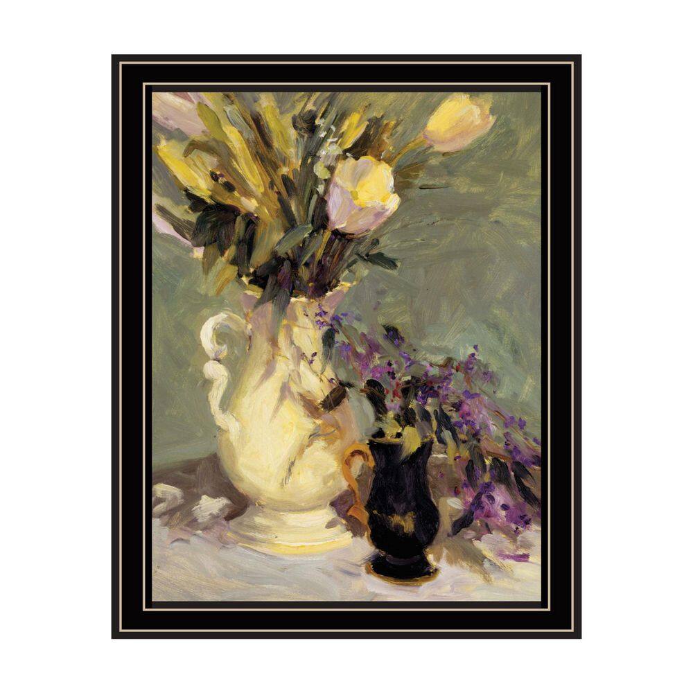 1-Piece Framed Graphic Print Plants and Flowers 18.00 in. x 14.00 in. price history on PriceWatchPro