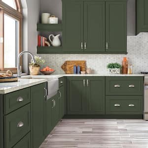 1 qt. #SC-120 Ponderosa Green Satin Enamel Interior/Exterior Cabinet, Door & Trim Paint