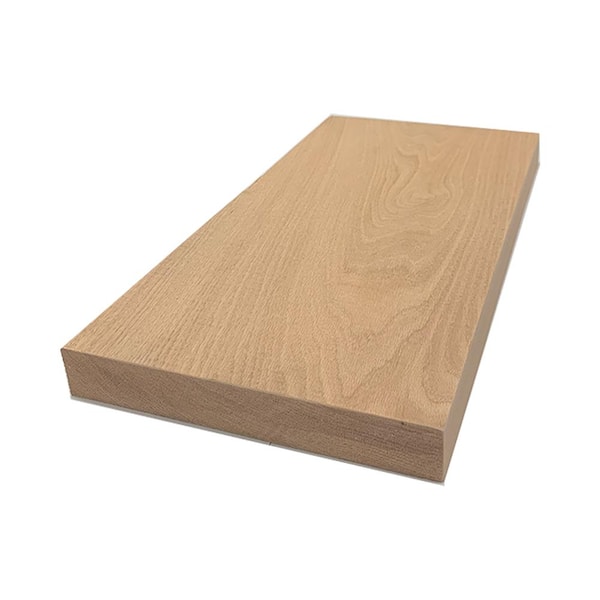 Swaner Hardwood 2 in. x 12 in. x 4 ft. Red Oak S4S Hardwood Board