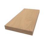 2 in. x 8 in. x 2 ft. Red Oak S4S Hardwood Board (2-Pack)