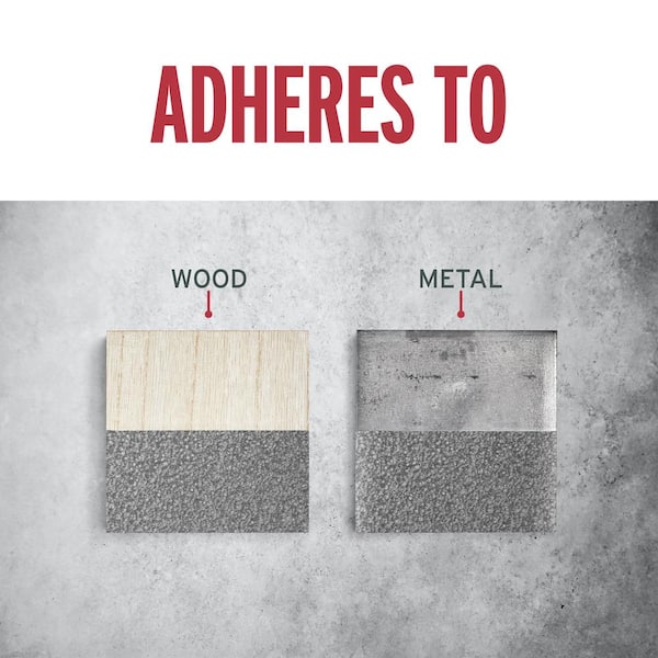 1 qt. Gray Hammered Gloss Rust Preventive Interior/Exterior Paint (2-Pack)