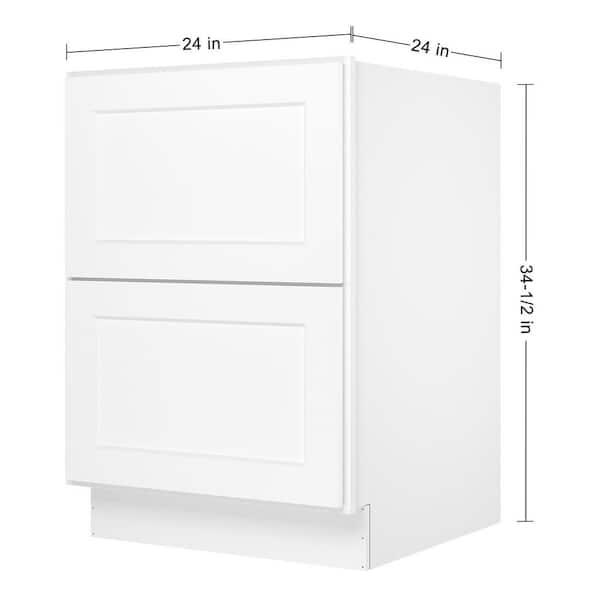 2 Drawer Base Cabinet 24