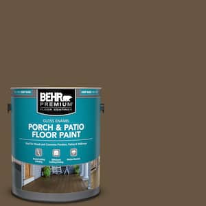 1 gal. #S-H-700 Burley Wood Gloss Enamel Interior/Exterior Porch and Patio Floor Paint