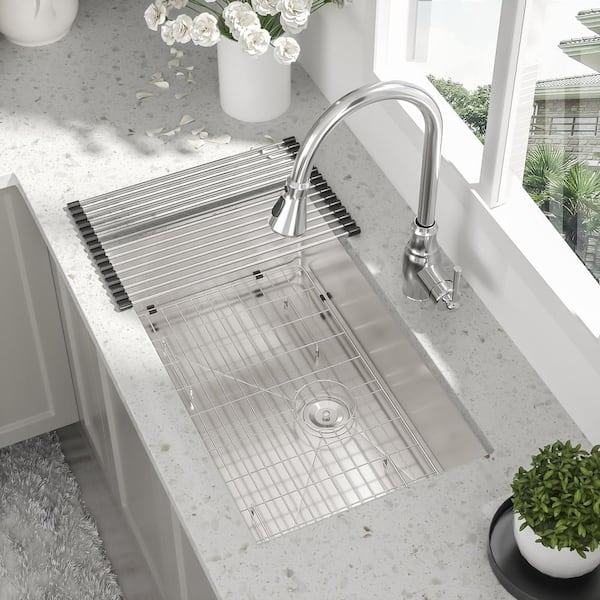 Under the Sink Expandable Brushed Nickel - Brightroom™