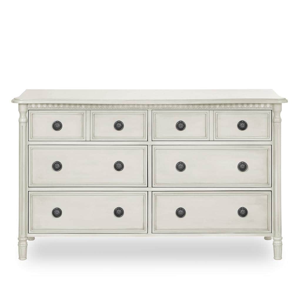 Julienne Cloud Pine 6-Drawer Double Dresser