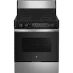 30 in. 5.0 cu. ft. Electric Range with Self-Cleaning Oven in Stainless Steel